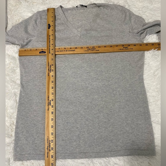 Tommy Hilfiger Metallic Sparkly Pullover Lightweight Sweater Silver Gray Size XL - Picture 11 of 14